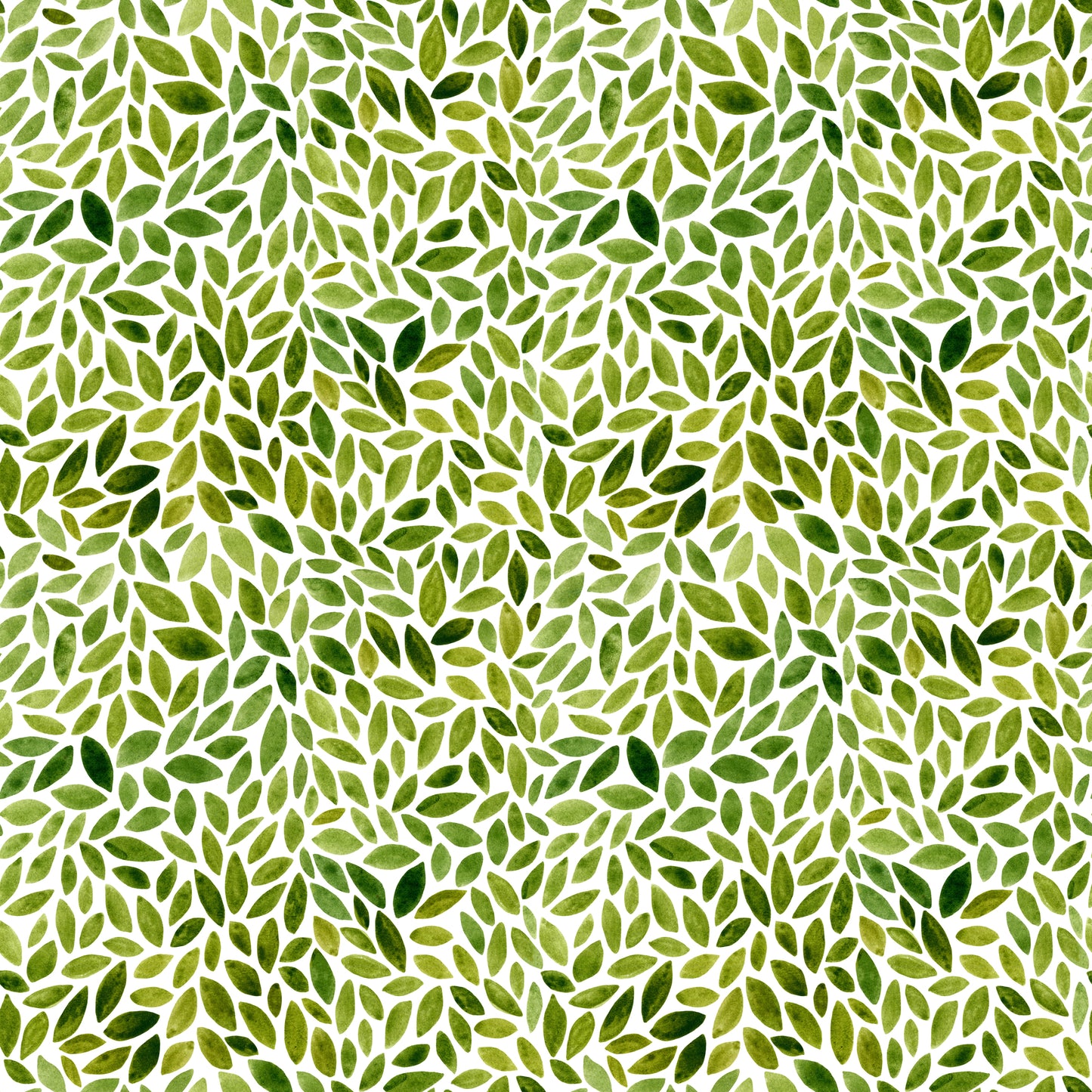 Standard Size Single Shower Panel with Light Green Leaves
