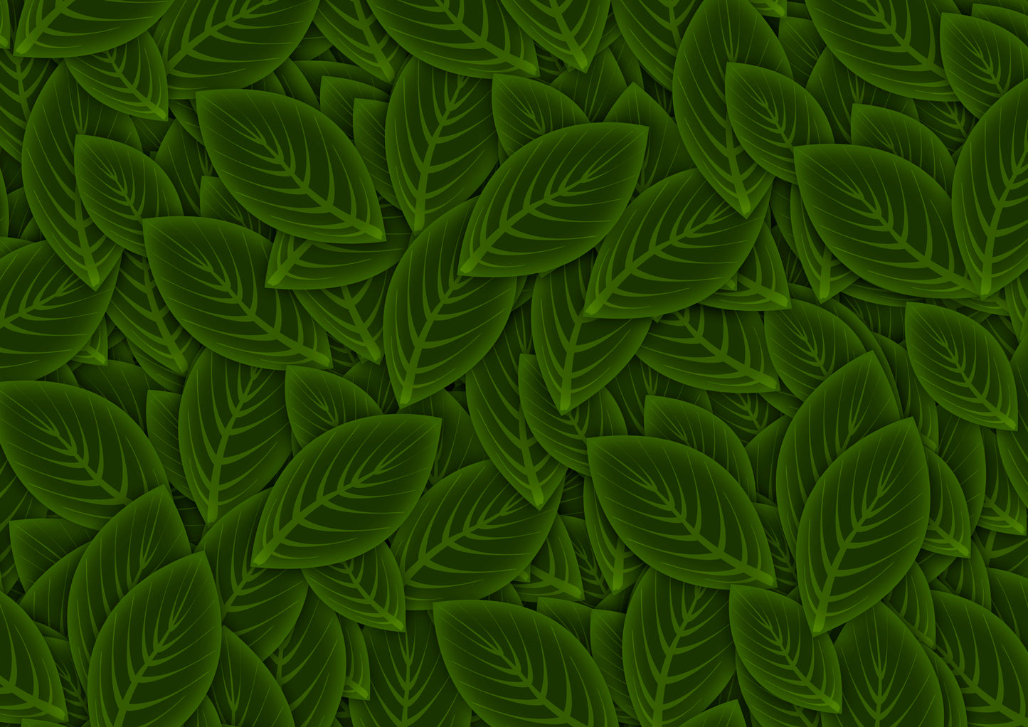 Shower Panel smaller green leaves