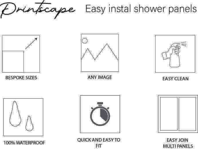 Printed Shower Panels